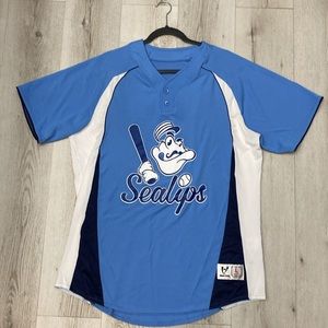 Sealips #6 Baseball Jersey